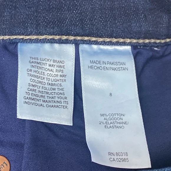 NWT Lucky Brand High-Rise Flare Jeans, see measurements in photos below - Picture 7 of 12